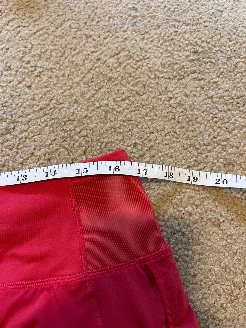 lululemon athletica Real Quick Perforated Running Shorts 3.5 inch, high rise - Picture 7 of 7